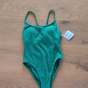 Shade & Shore True Green One piece Swimsuit